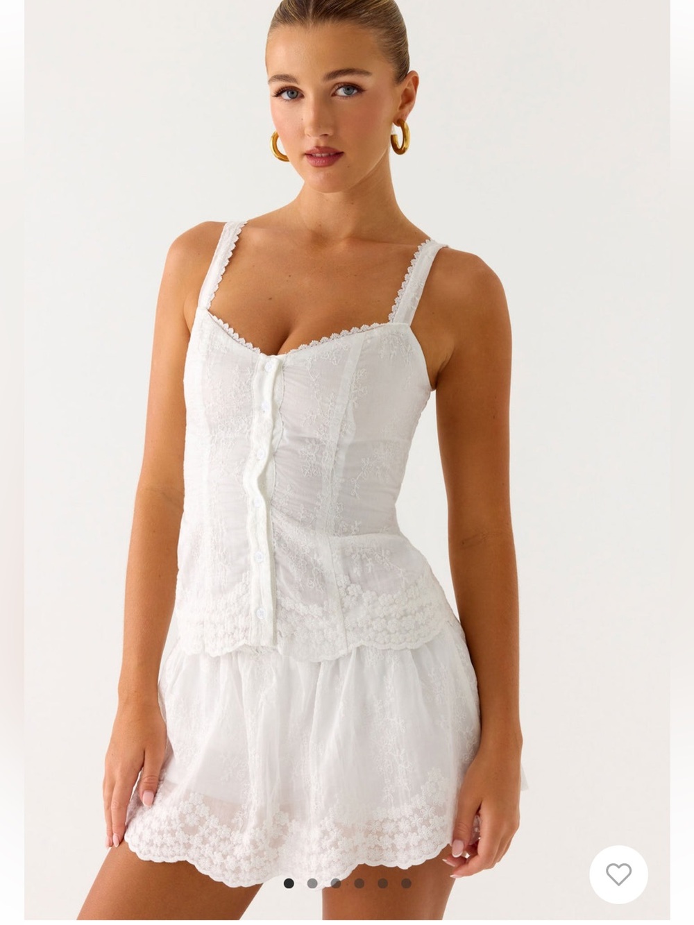Peppermayo addictive top and skort set